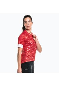 SCHÖFFEL - Koszulka rowerowa damska Schöffel Vertine. Kolor: czerwony. Sport: kolarstwo