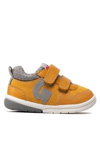 Sneakersy Garvalin. Kolor: żółty #1