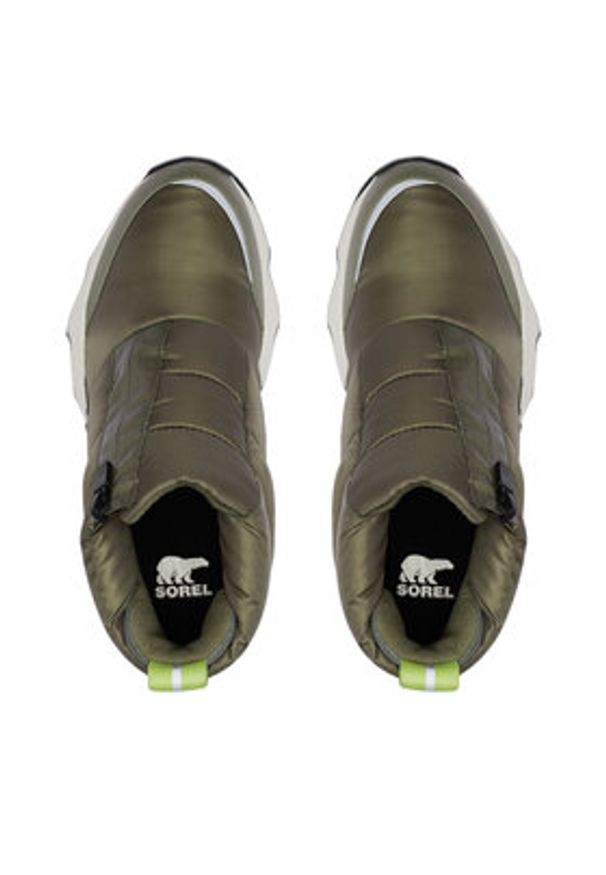 sorel - Sorel Śniegowce 2058681397 Zielony. Kolor: zielony. Materiał: materiał