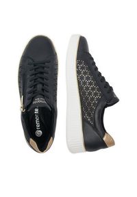 Remonte Sneakersy D2E03-03 Czarny. Kolor: czarny. Materiał: materiał, syntetyk #4
