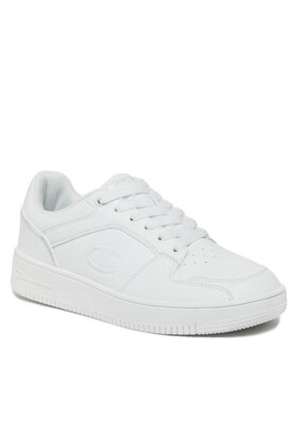 Champion Sneakersy Rebound 2.0 Low S21906-CHA-WW010 Biały. Kolor: biały. Materiał: skóra