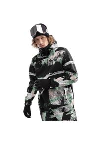 SIROKO - Kurtka snowboardowa męska W1 Crest. Kolor: wielokolorowy. Materiał: softshell, materiał. Sezon: zima. Sport: snowboard #1