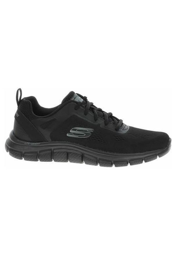 skechers - Buty do biegania męskie Skechers 232698BBK. Zapięcie: sznurówki. Kolor: czarny. Materiał: guma, syntetyk, materiał. Szerokość cholewki: normalna