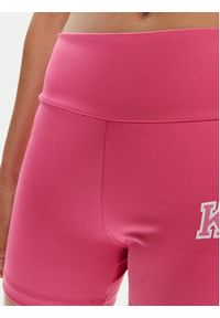 Karl Kani Szorty sportowe Small Serif 6113120 Różowy Slim Fit. Kolor: różowy. Materiał: syntetyk #4