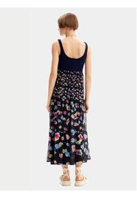 Desigual Sukienka letnia Vancouver 24SWVK58 Granatowy Regular Fit. Kolor: niebieski. Materiał: syntetyk. Sezon: lato #4