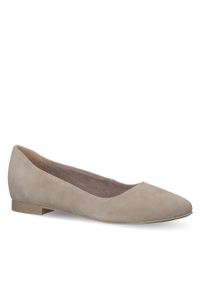 Baleriny Tamaris 1-22113-20 Taupe 341. Kolor: beżowy