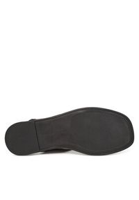 TOMMY HILFIGER - Tommy Hilfiger Sandały Color Block Thong Flat Sandal FW0FW08883 Czarny. Kolor: czarny. Materiał: skóra #2