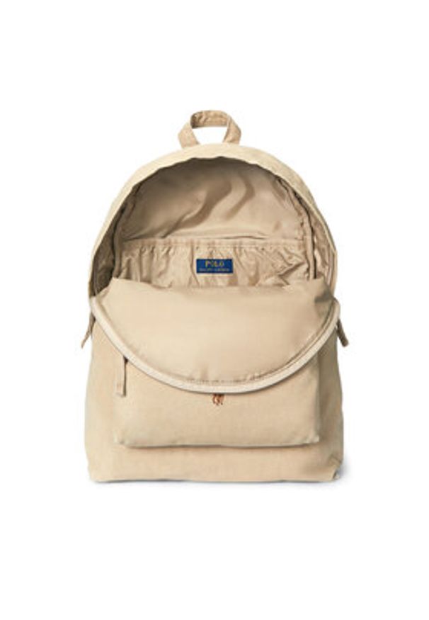 Polo Ralph Lauren Plecak 405967603001 Beżowy. Kolor: beżowy. Materiał: materiał