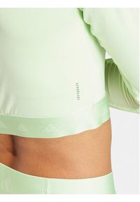 Adidas - adidas Koszulka techniczna Hyperglam Training IN6776 Zielony Slim Fit. Kolor: zielony. Materiał: syntetyk #7