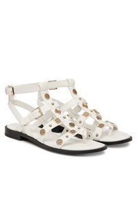 Guess Sandały FLJYZZ PEL03 Biały. Kolor: biały. Materiał: skóra #2