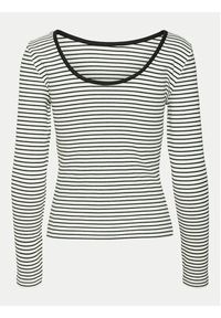 Vero Moda Bluzka Chloe 10314406 Biały Slim Fit. Kolor: biały. Materiał: bawełna #3