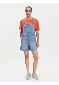 Levi's® Ogrodniczki Utility 001UY-0000 Niebieski Loose Fit. Kolor: niebieski. Materiał: bawełna #4