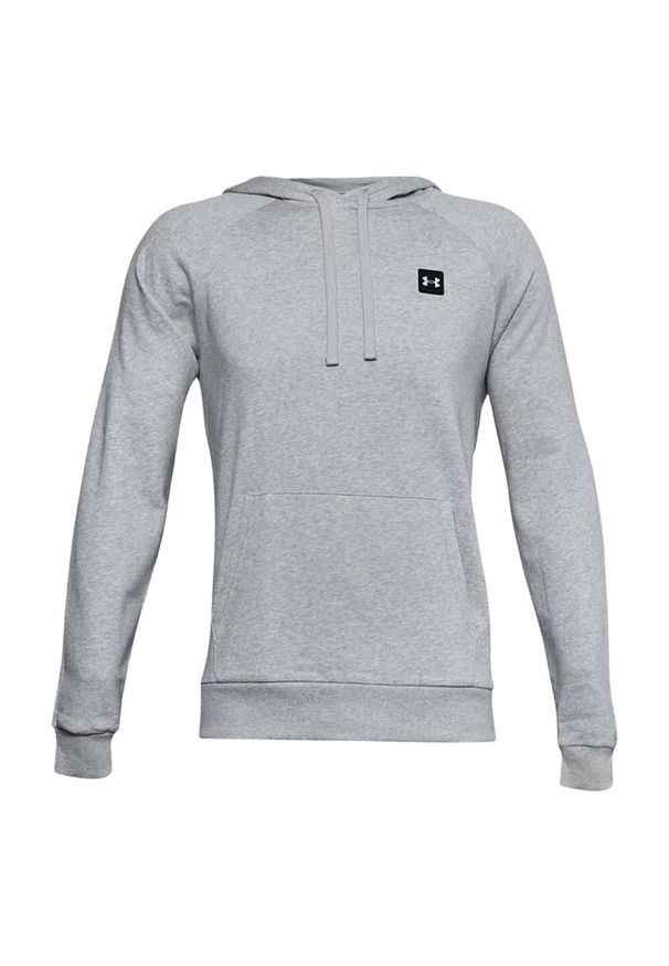 Under Armour - Męska Bluza Polarowa Rival. Kolor: szary. Materiał: polar