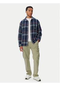 Tommy Jeans Kurtka przejściowa Check DM0DM23135 Granatowy Regular Fit. Kolor: niebieski. Materiał: bawełna #3
