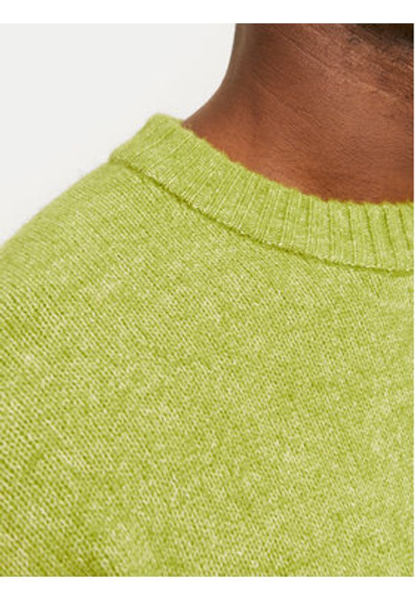 Jack & Jones - Jack&Jones Sweter Rollie 12215468 Zielony Relaxed Fit. Kolor: zielony. Materiał: syntetyk