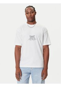 Hugo - HUGO T-Shirt Duarms 50542817 Biały Oversize. Kolor: biały. Materiał: bawełna