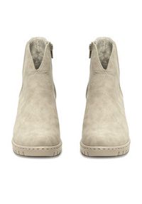 Rieker Botki Y2553-60 Beżowy. Kolor: beżowy. Materiał: syntetyk, materiał #6