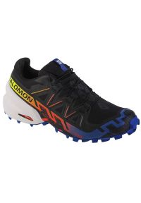 salomon - Buty do biegania Salomon Speedcross 6 Gtx M 472023 czarne. Zapięcie: sznurówki. Kolor: czarny. Materiał: guma, materiał, tkanina, syntetyk. Szerokość cholewki: normalna. Model: Salomon Speedcross