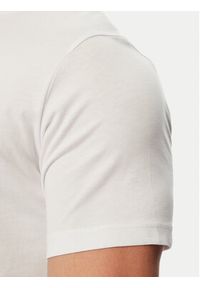 Karl Lagerfeld - KARL LAGERFELD T-Shirt 755026 563224 Biały Regular Fit. Typ kołnierza: dekolt w karo. Kolor: biały. Materiał: bawełna #4