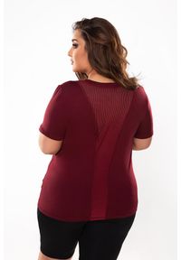 ROUGH RADICAL - Koszulka fitness damska Rough Radical Ready Plus size. Kolekcja: plus size. Kolor: czerwony, brązowy, wielokolorowy. Sport: fitness