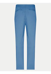 Napapijri Chinosy M-Puyo NP0A4H98 Niebieski Slim Fit. Kolor: niebieski. Materiał: bawełna #8