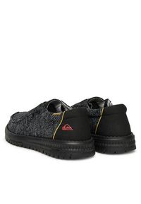 Quiksilver Półbuty WADE-01 Czarny. Kolor: czarny. Materiał: materiał #3