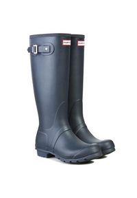 Hunter Kalosze Original Tall WFT1000RMA Granatowy. Kolor: niebieski. Materiał: kauczuk #7