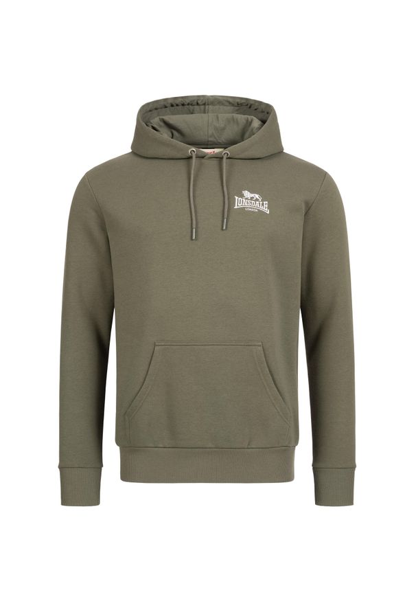 Bluza z kapturem Lonsdale Talmine. Typ kołnierza: kaptur. Kolor: biały, wielokolorowy, zielony