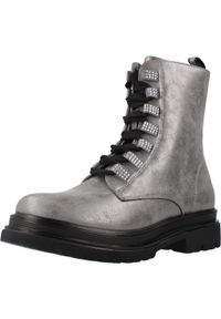 Buty ASSO AG17633 Szary. Kolor: szary. Materiał: syntetyk, tkanina. Styl: sportowy. Sport: turystyka piesza