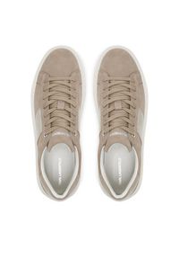 Karl Lagerfeld - KARL LAGERFELD Sneakersy KL52218 Beżowy. Kolor: beżowy. Materiał: skóra, nubuk