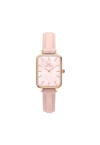 Daniel Wellington Zegarek Quadro Pressed DW00100508 Różowe złoto. Kolor: złoty, różowy, wielokolorowy #4
