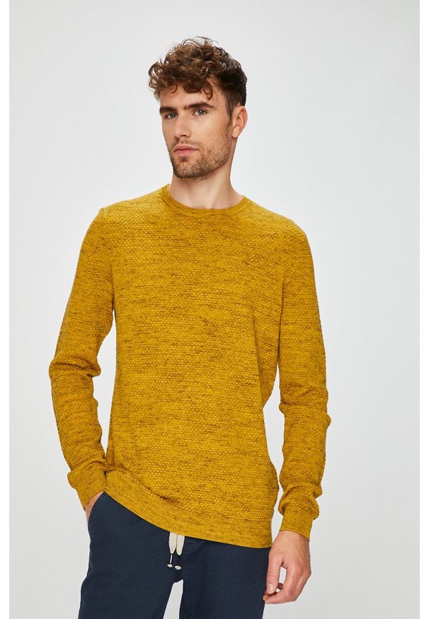 medicine - Medicine - Sweter Basic. Okazja: na co dzień. Kolor: żółty. Styl: casual