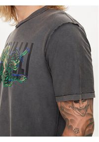 Just Cavalli T-Shirt 76OAHE03 Szary Regular Fit. Kolor: szary. Materiał: bawełna #6