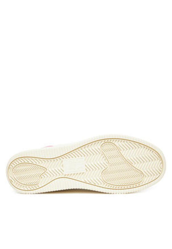 Tommy Jeans Sneakersy Tjw Retro Basket Sneaker EN0EN02818 Écru. Materiał: skóra