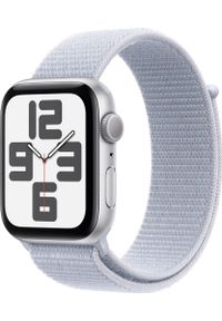 APPLE - Smartwatch Apple Apple Watch SE GPS 40mm Silver Aluminium Case with Blue Cloud Sport Loop. Rodzaj zegarka: smartwatch. Styl: sportowy #1