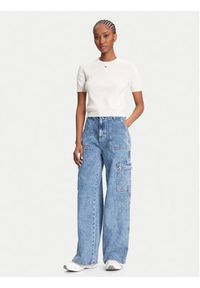 Tommy Jeans Jeansy Claire DW0DW20479 Niebieski Wide Leg. Kolor: niebieski #2