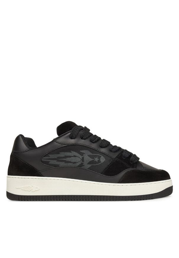 Enterprise Japan Sneakersy BB5013 PX234 Czarny. Kolor: czarny. Materiał: skóra