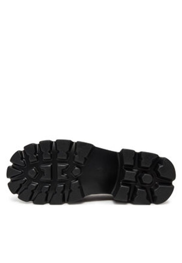DeeZee Loafersy HLD-2016 Bordowy. Kolor: czerwony. Materiał: skóra