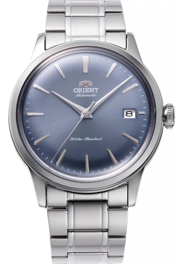 orient - Zegarek męski Orient RA-AC0M10L30B srebrny. Kolor: srebrny