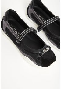 Pinko - Baleriny damskie skórzane PINKO. Materiał: skóra #5