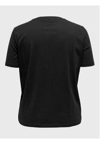 ONLY Carmakoma T-Shirt 15287998 Czarny Regular Fit. Kolor: czarny #5