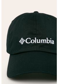 columbia - Columbia - Czapka. Kolor: czarny. Materiał: włókno, syntetyk. Wzór: jednolity, ze splotem