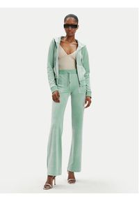 Juicy Couture Spodnie dresowe Del Ray JCAP180 Niebieski Regular Fit. Kolor: niebieski. Materiał: syntetyk #4