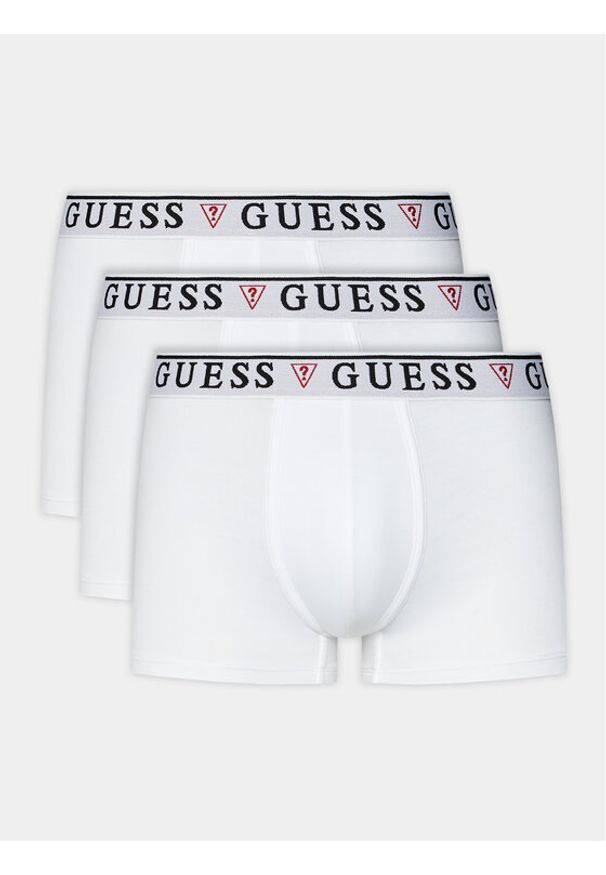 Guess Komplet 3 par bokserek U97G01 KCD31 Biały. Kolor: biały. Materiał: bawełna