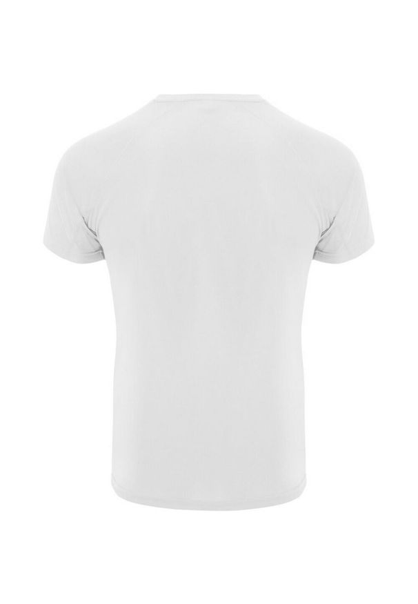 ROLY - Męska Koszulka Sportowa Z Krótkim Rękawem Bahrain. Kolor: biały. Długość rękawa: krótki rękaw. Długość: krótkie. Sport: turystyka piesza