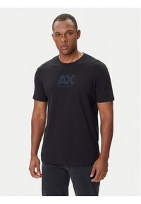 Armani Exchange T-Shirt XM001403 AF16432 UC001 Czarny Regular Fit. Kolor: czarny. Materiał: bawełna #1