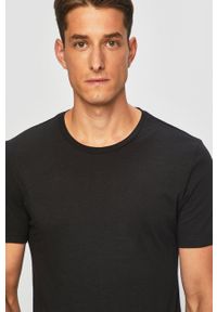Levi's® - Levi's - T-shirt (2-pack). Okazja: na spotkanie biznesowe. Kolor: czarny. Materiał: dzianina. Styl: biznesowy #3