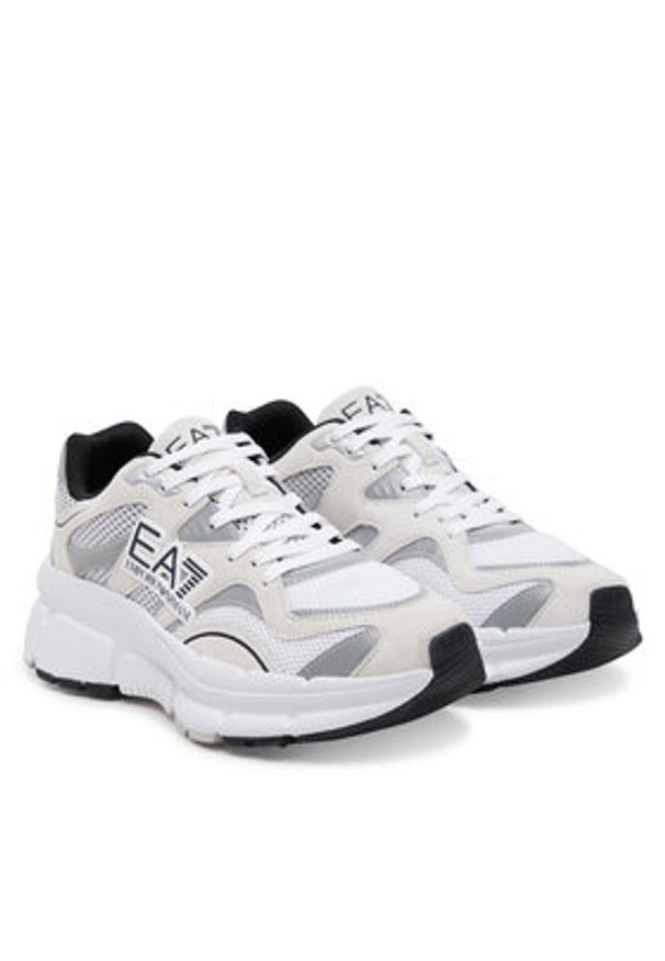 EA7 Emporio Armani Sneakersy X8X237 XK425 T680 Biały. Kolor: biały. Materiał: materiał