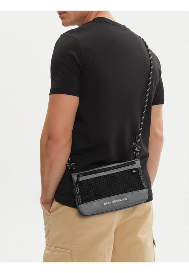 Quiksilver Saszetka QUIC-M-006-07 Szary. Kolor: szary. Materiał: materiał