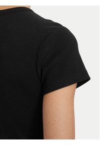 Tommy Jeans Sukienka letnia Flag DW0DW22613 Czarny Slim Fit. Kolor: czarny. Materiał: bawełna. Sezon: lato #2